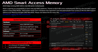 AMD "SAM" auf Intel "Comet Lake" (1)